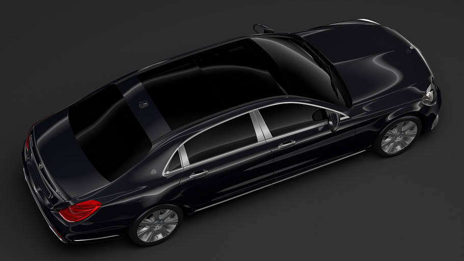 Mercedes Maybach S 650 Guard X222 in Vehicles - product preview 10