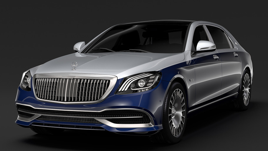 Mercedes Maybach S 650 X222 2019 in Vehicles - product preview 1