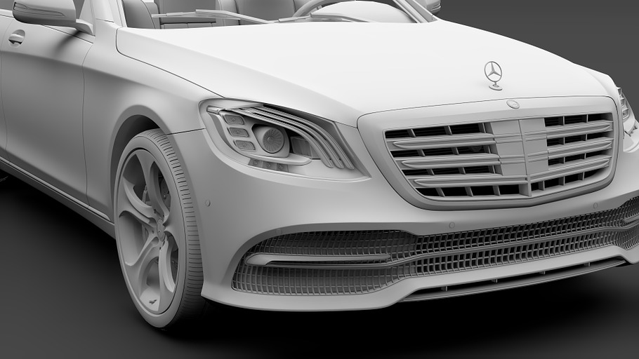 Mercedes Benz S 450 Lang 4MATIC V222 in Vehicles - product preview 13