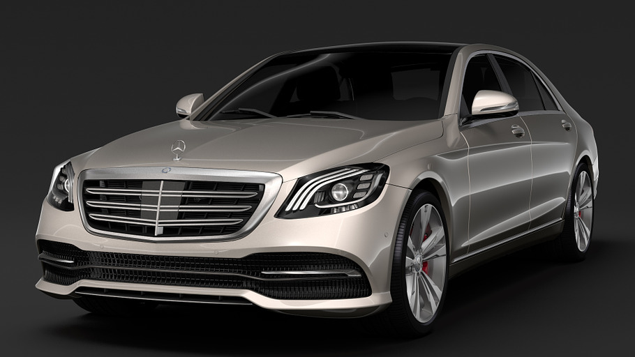 Mercedes Benz S 450 Lang V222 2018 in Vehicles - product preview 1
