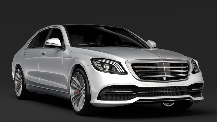 Mercedes Benz S 560 Lang 4MATIC V222 in Vehicles - product preview 2