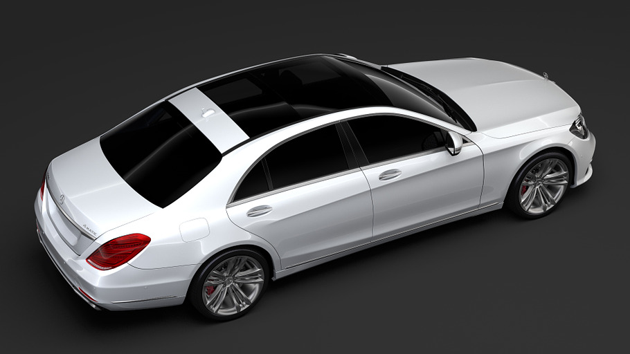 Mercedes Benz S 560 Lang 4MATIC V222 in Vehicles - product preview 4