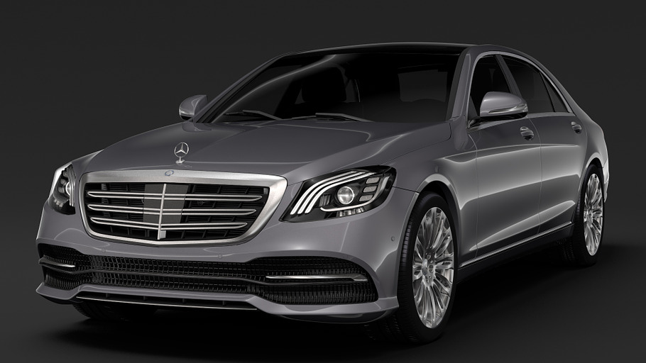 Mercedes Benz S 560 Lang V222 2018 in Vehicles - product preview 1