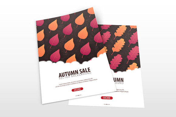 Autumn Web banners in Templates - product preview 2
