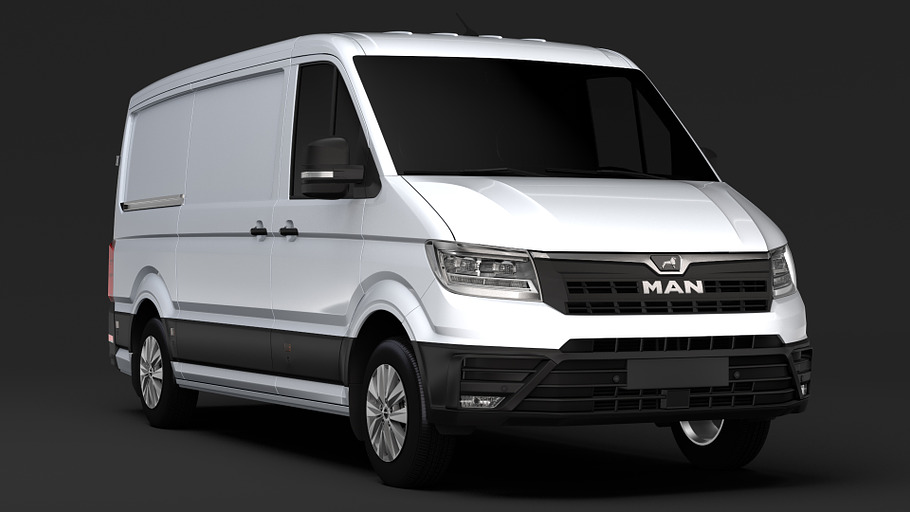 MAN TGE Van L2H1 2018 in Vehicles - product preview 2