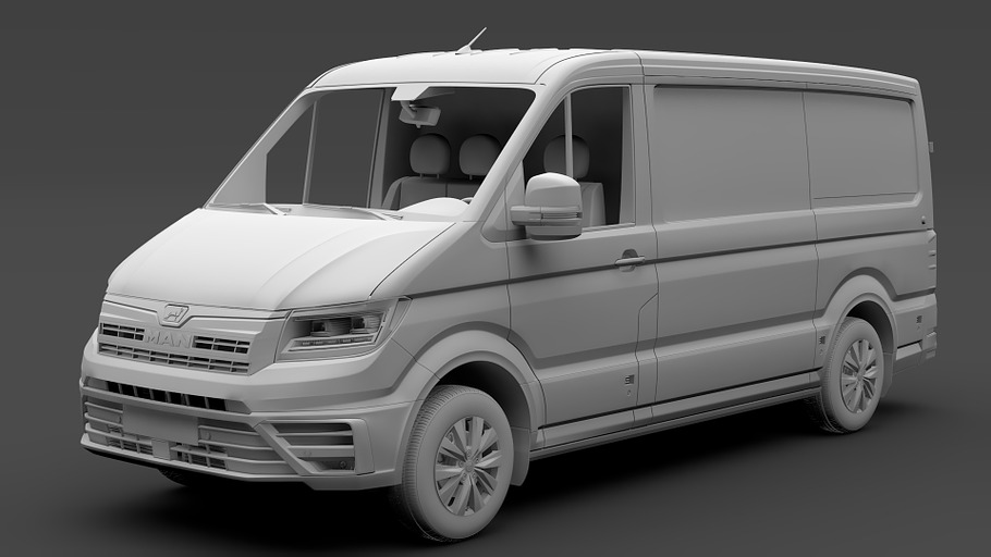 MAN TGE Van L2H1 2018 in Vehicles - product preview 16