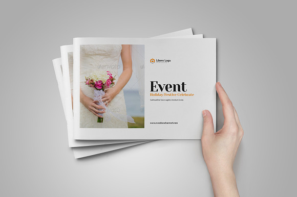 Event Brochure Catalog in Brochure Templates - product preview 1