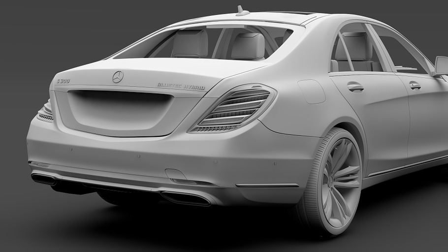 Mercedes Benz S 300 Bluetec Hybrid in Vehicles - product preview 15