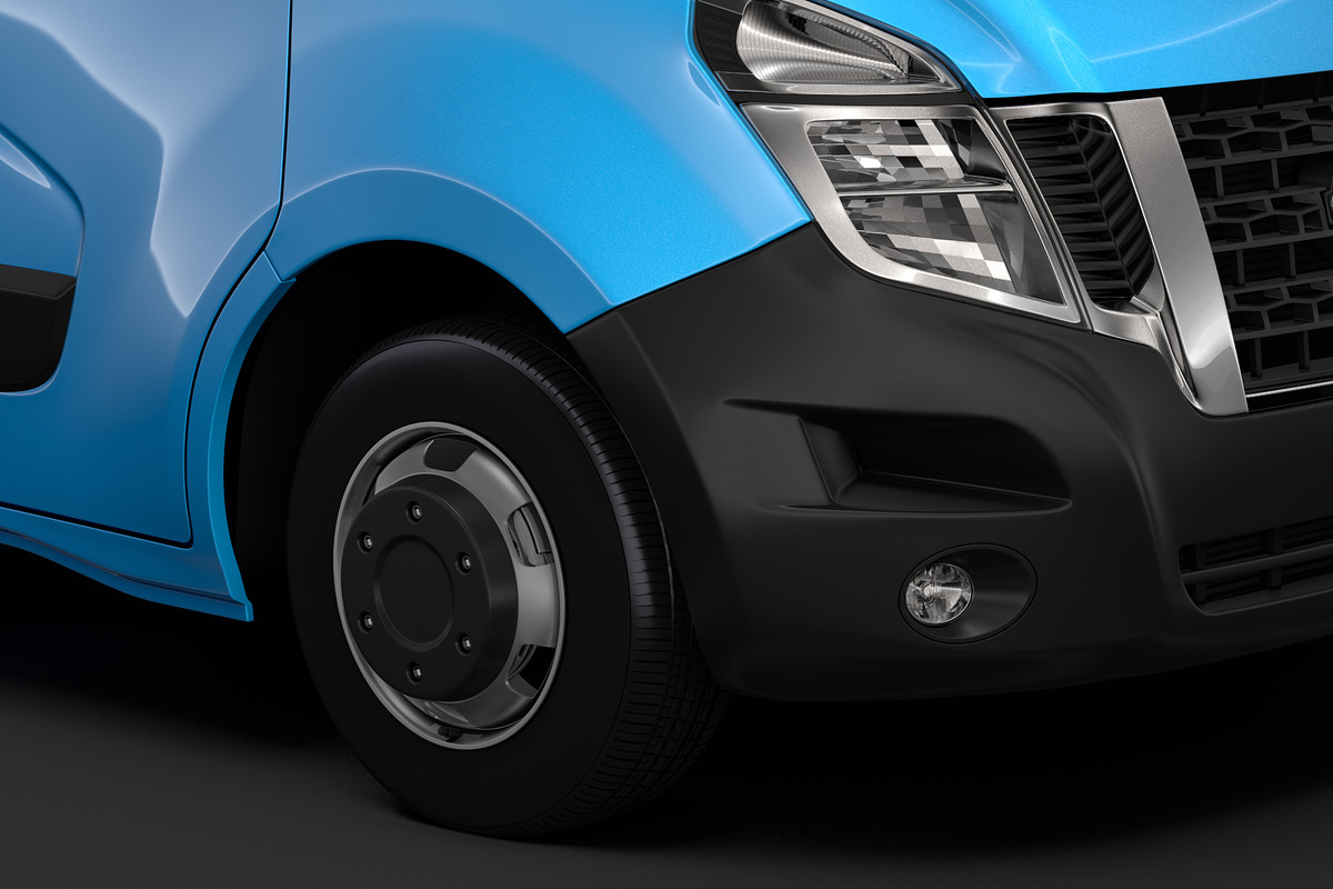 Nissan NV 400 L4H3 MiniBus 2018 in Vehicles - product preview 8