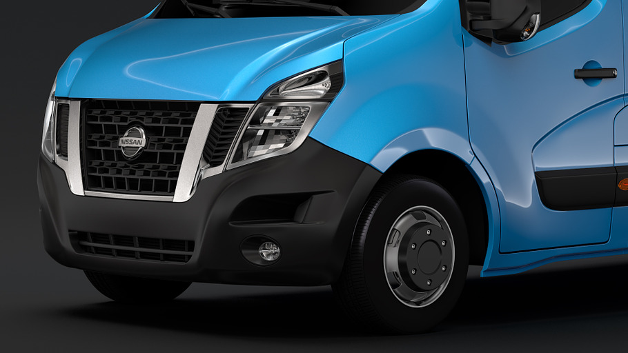 Nissan NV 400 L4H3 MiniBus 2018 in Vehicles - product preview 1