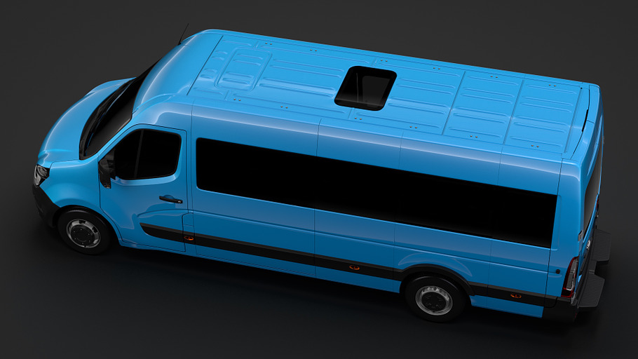 Nissan NV 400 L4H3 MiniBus 2018 in Vehicles - product preview 3