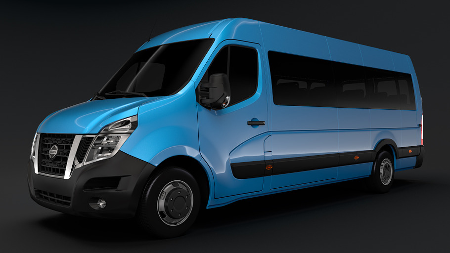 Nissan NV 400 L4H3 MiniBus 2018 in Vehicles - product preview 5