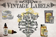 St Johns Wort Vintage Labels