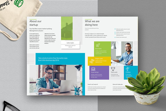 Creative Bi Fold Brochure in Brochure Templates - product preview 2
