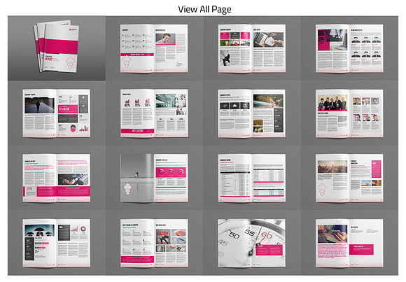 Pro Corporate Report in Brochure Templates - product preview 3