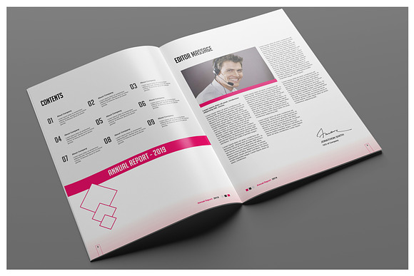 Pro Corporate Report in Brochure Templates - product preview 5