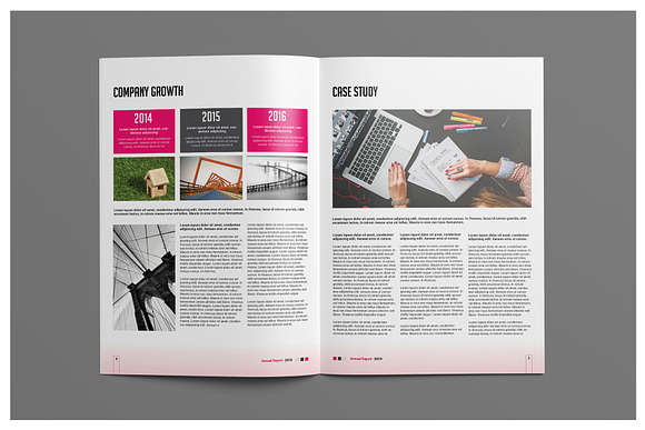 Pro Corporate Report in Brochure Templates - product preview 6