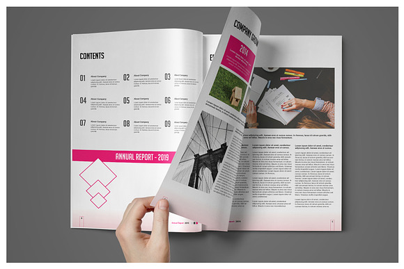 Pro Corporate Report in Brochure Templates - product preview 16