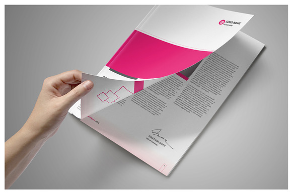 Pro Corporate Report in Brochure Templates - product preview 17