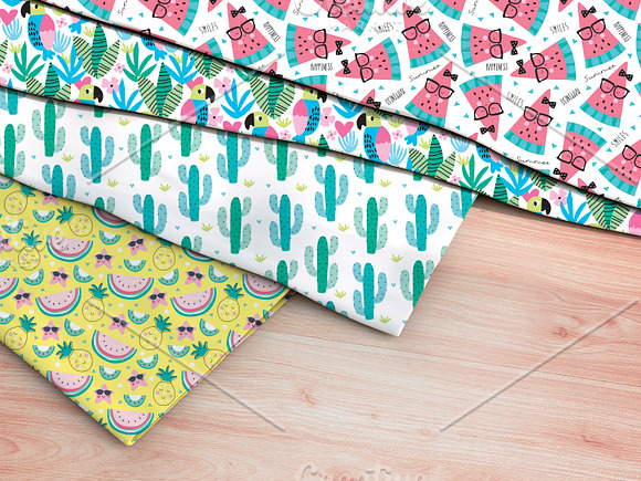 20 summer seamless patterns in Patterns - product preview 1