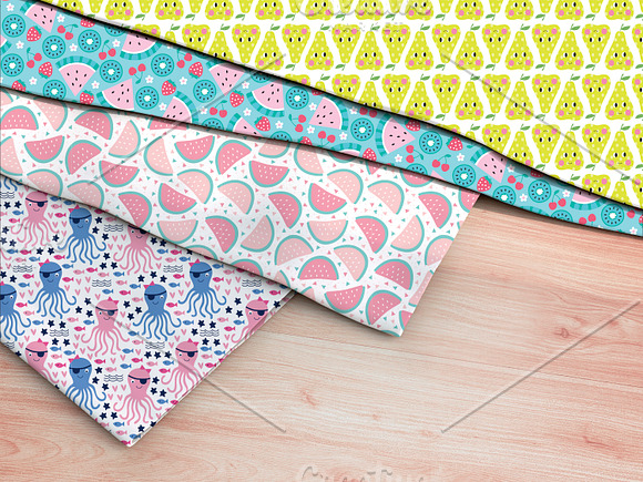 20 summer seamless patterns in Patterns - product preview 4