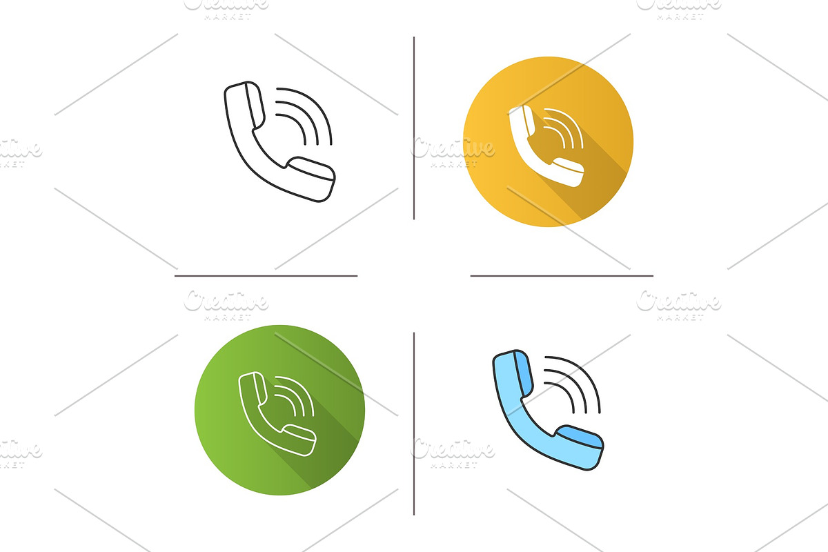 Handset icon in Icons - product preview 8