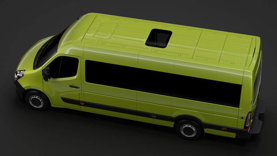 Opel Movano L4H3 MiniBus 2018 in Vehicles - product preview 5