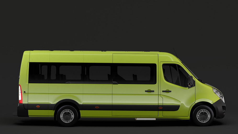 Opel Movano L4H3 MiniBus 2018 in Vehicles - product preview 6