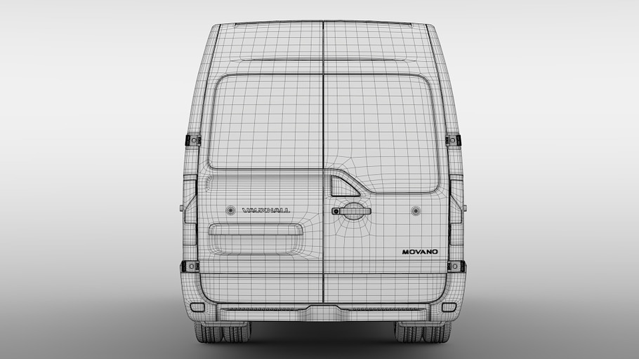 Opel Movano L4H3 MiniBus 2018 in Vehicles - product preview 16