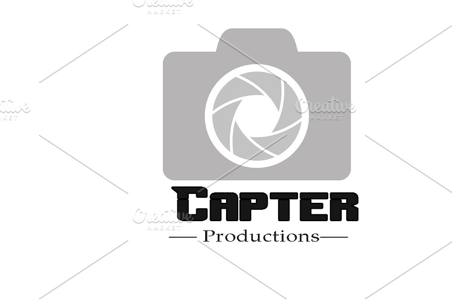 Capter Productions Logo Template in Logo Templates - product preview 8