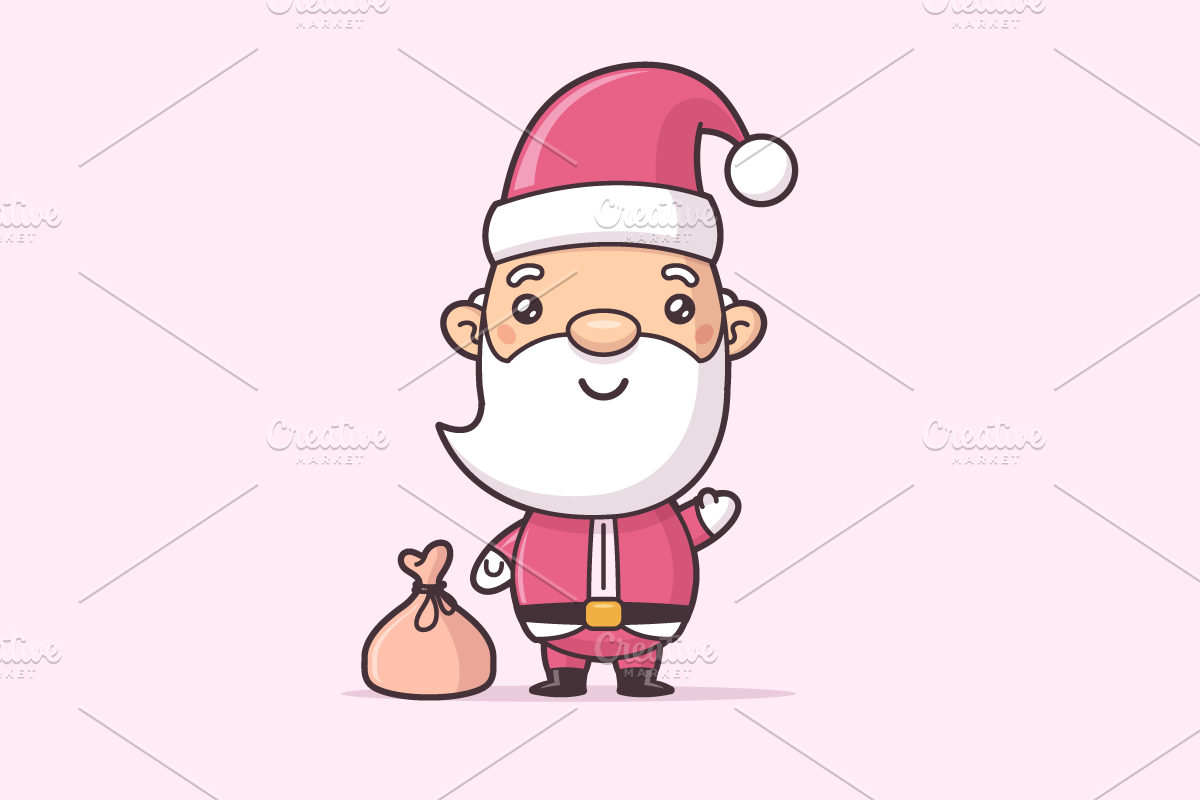 Christmas Santa Claus in Illustrations - product preview 8