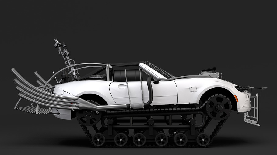 Mad Max Mazda MX 5 Maita Crusher in Vehicles - product preview 8