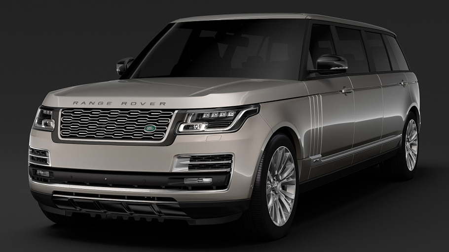 Range Rover SVAutobiography Limo in Vehicles - product preview 2
