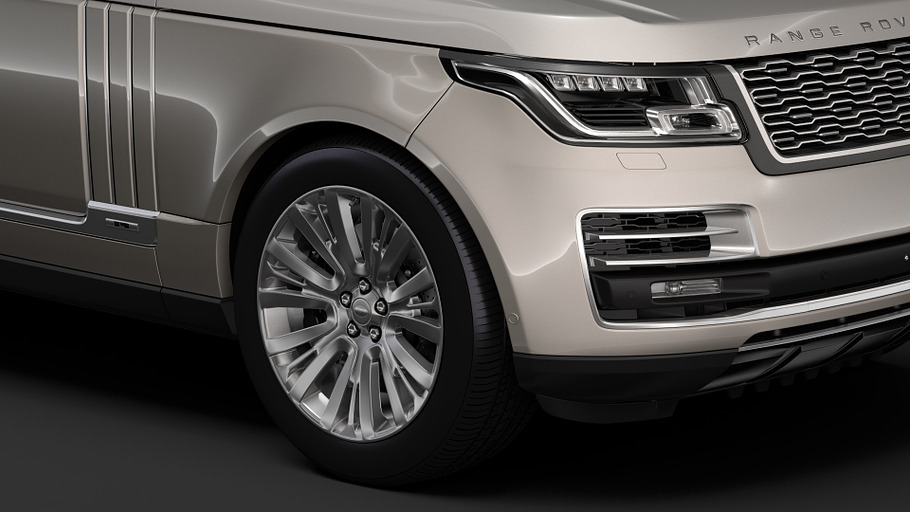 Range Rover SVAutobiography Limo in Vehicles - product preview 3