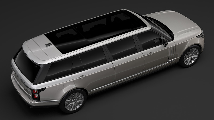 Range Rover SVAutobiography Limo in Vehicles - product preview 4