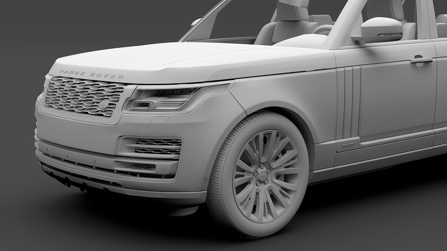 Range Rover SVAutobiography Limo in Vehicles - product preview 10