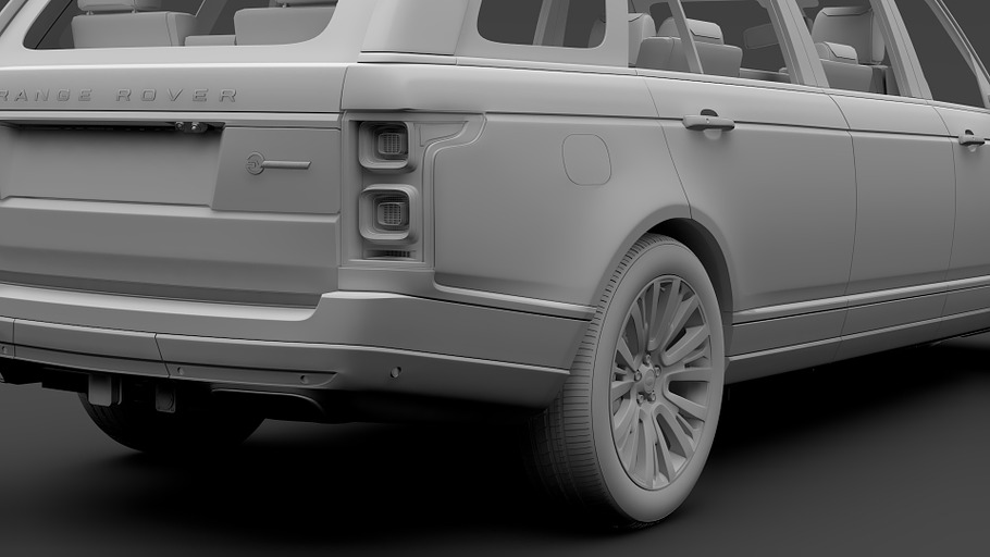 Range Rover SVAutobiography Limo in Vehicles - product preview 15