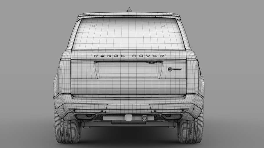 Range Rover SVAutobiography Limo in Vehicles - product preview 18