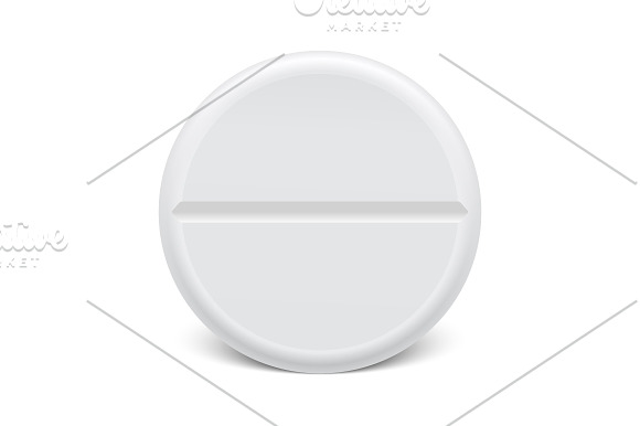 Medical pill. Vector set.  in Illustrations - product preview 7