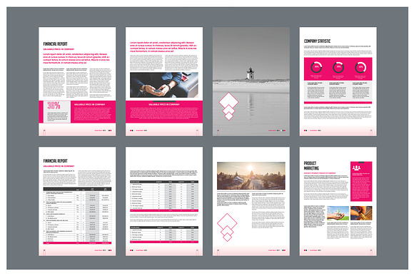 Pro Corporate Report in Brochure Templates - product preview 20