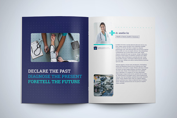 Médico Brochure Template in Brochure Templates - product preview 5