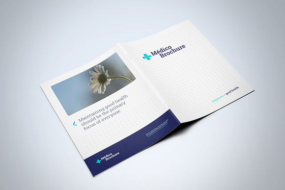 Médico Brochure Template in Brochure Templates - product preview 7