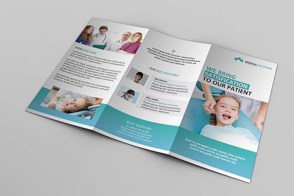 Medical Tri-Fold Brochure in Brochure Templates - product preview 1