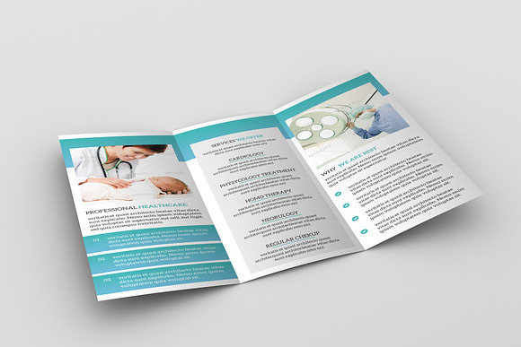 Medical Tri-Fold Brochure in Brochure Templates - product preview 2