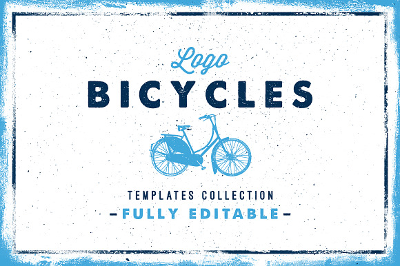 Bicycles Logo Collection in Logo Templates - product preview 4