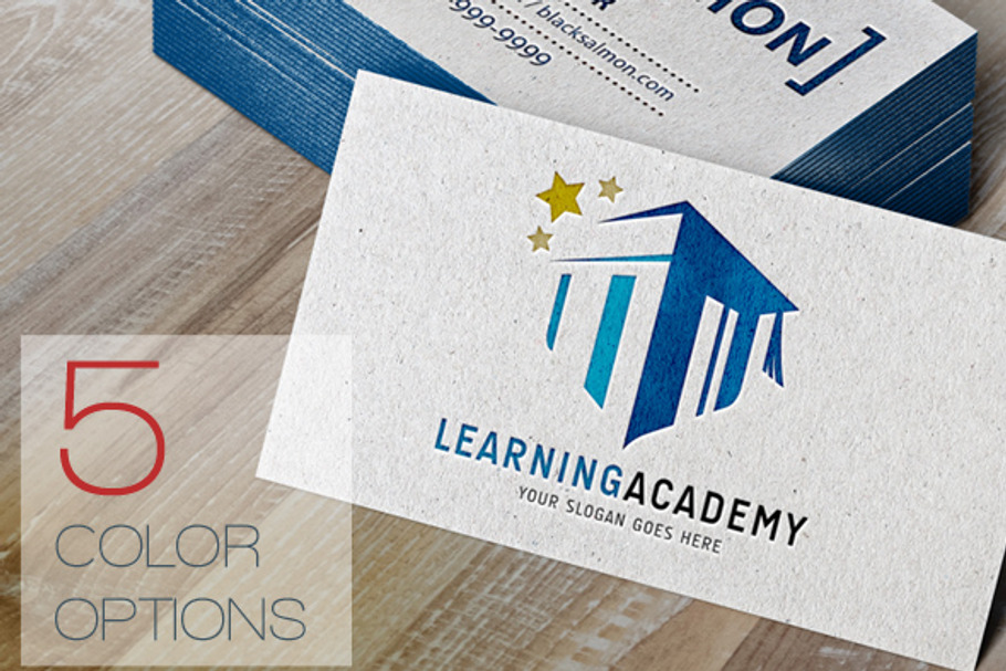 Learning Academy Logo Template
