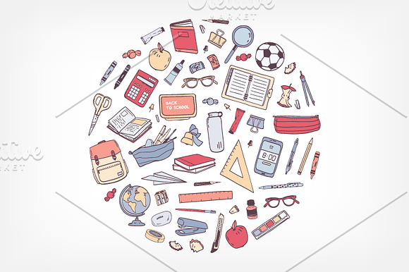 Back to school in Illustrations - product preview 4