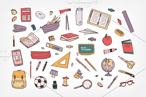 Back to school in Illustrations - product preview 5