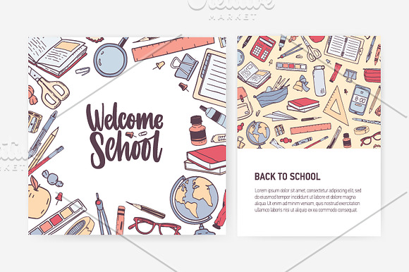 Back to school in Illustrations - product preview 6