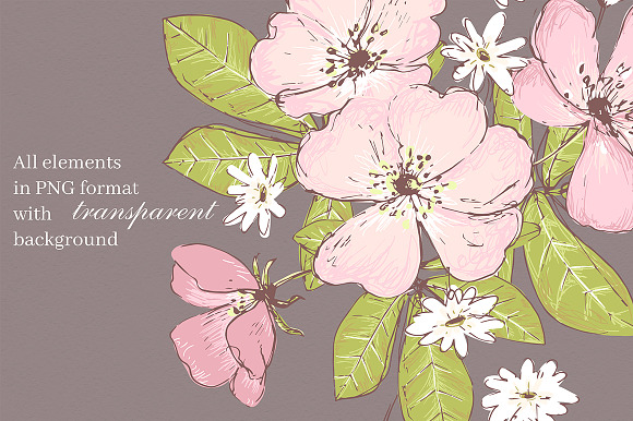 Secret Garden graphic kit in Illustrations - product preview 8